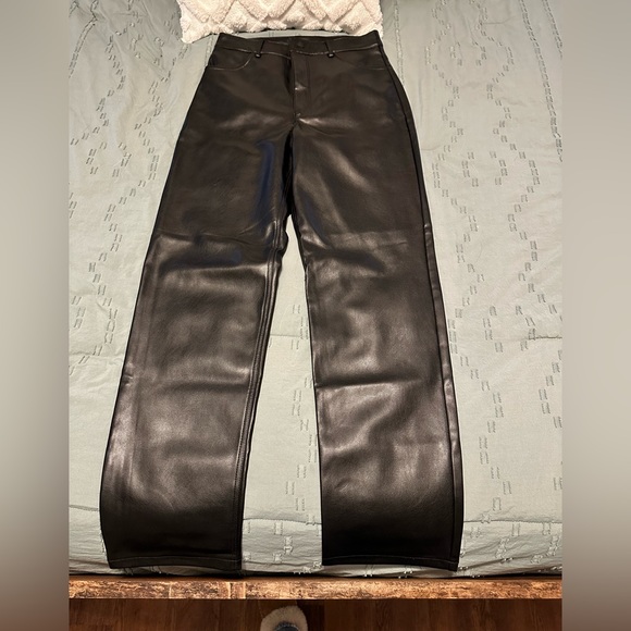 Dynamite Pants - Dynamite Leather Straight leg pants
